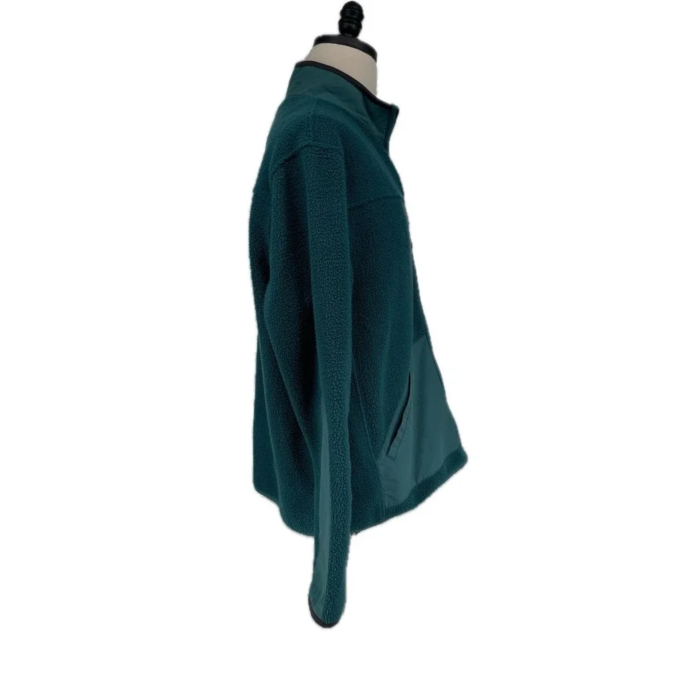 Howler Bros Men's Green Chisos‎ Fleece Jacket Large Pockets L Large